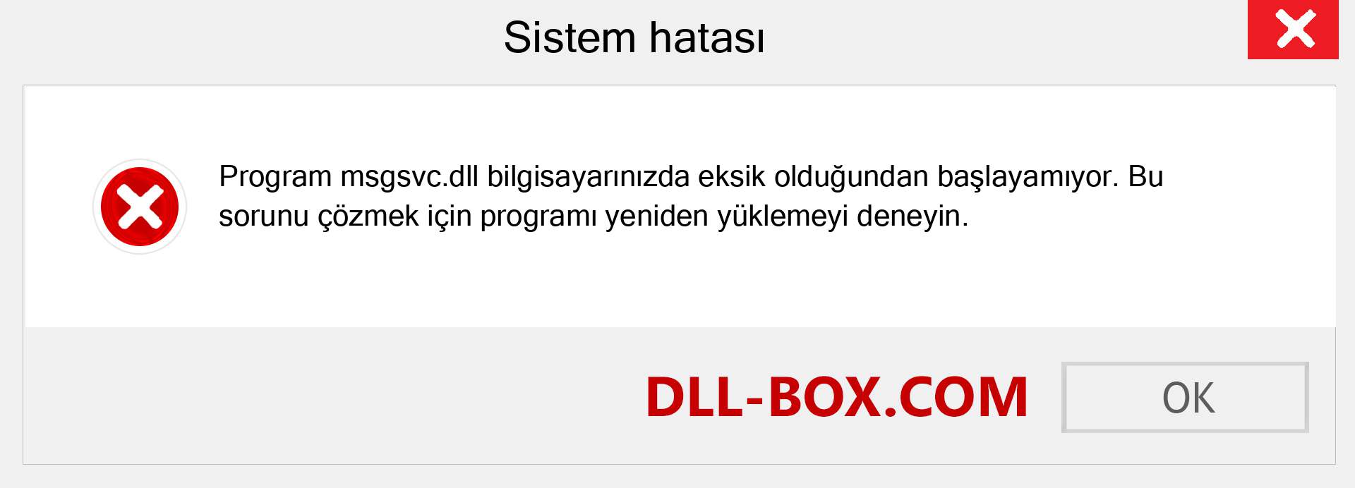msgsvc.dll dosyası eksik mi? Windows 7, 8, 10 için İndirin - Windows'ta msgsvc dll Eksik Hatasını Düzeltin, fotoğraflar, resimler
